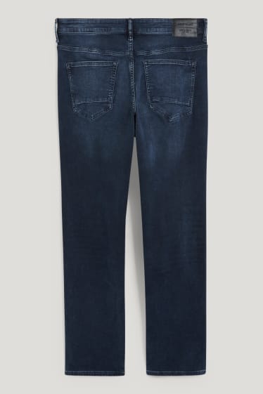Heren - Straight jeans - Flex jog denim - LYCRA® - jeansdonkerblauw