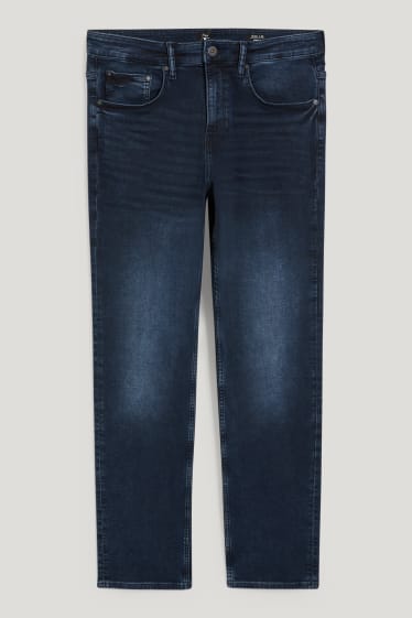 Heren - Straight jeans - Flex jog denim - LYCRA® - jeansdonkerblauw