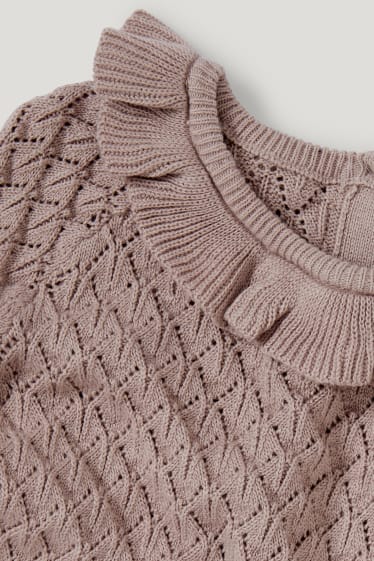 Exklusiv Online - Baby-Outfit - 2 teilig - beige