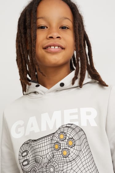 Kids Boys - Multipack 2er - Hoodie - hellgrau