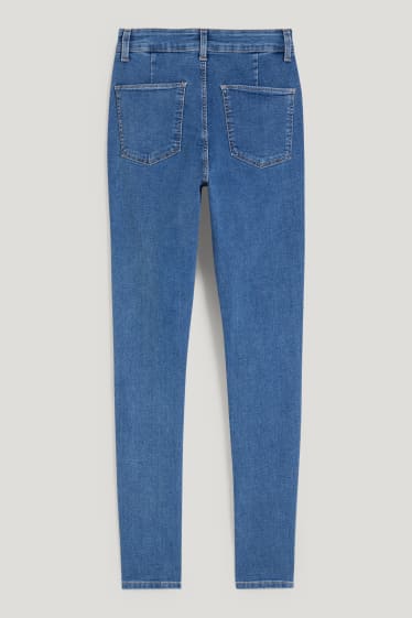 Dames - Jegging jeans - high waist - jeansblauw