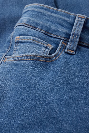 Dames - Jegging jeans - high waist - jeansblauw