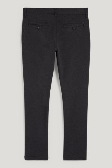 Herren - Chino - Slim Fit - Flex - dunkelgrau