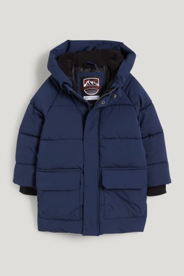 Toddler Boys - Steppjacke mit Kapuze - dunkelblau