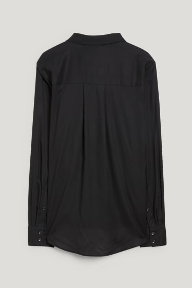 Damen - Bluse - schwarz