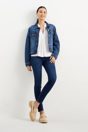 Damen - Bluse - weiß