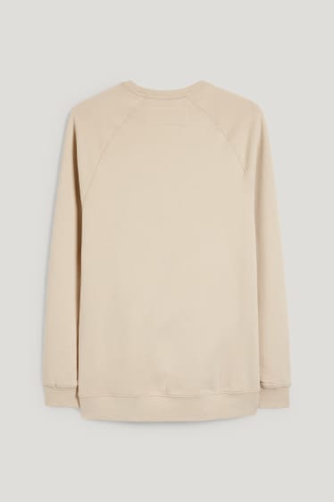 Herren - Sweatshirt - cremeweiß