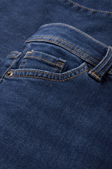 Damen - Straight Jeans - High Waist - LYCRA® - jeans-blau