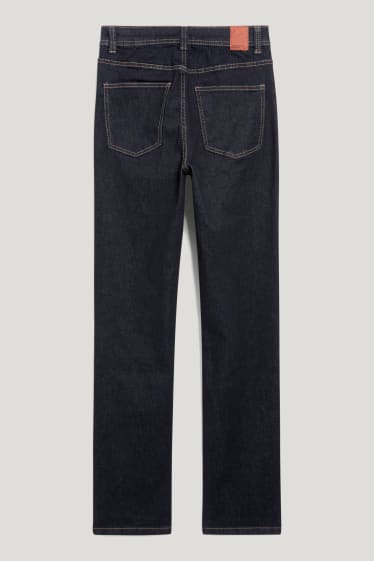 Mujer - Straight jeans - high waist - LYCRA® - vaqueros - azul oscuro