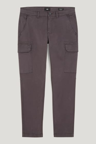 Herren - Cargohose - dunkelgrau