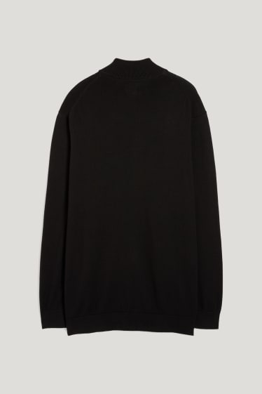 Herren XL - Strickjacke - schwarz