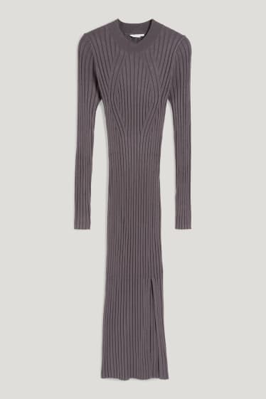 Clockhouse Girls - CLOCKHOUSE - Figurbetontes Strickkleid - dunkelgrau