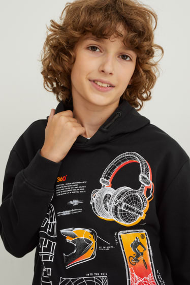 Kids Boys - Hoodie - schwarz