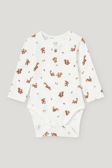 Baby Boys - Baby-Body - cremeweiß