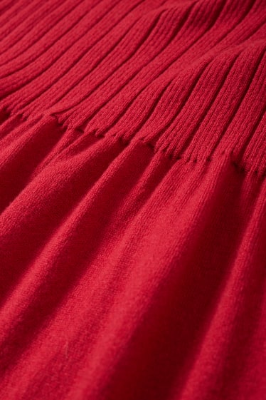Femmes - Robe de grossesse - rouge
