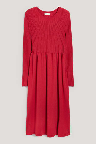 Femmes - Robe de grossesse - rouge