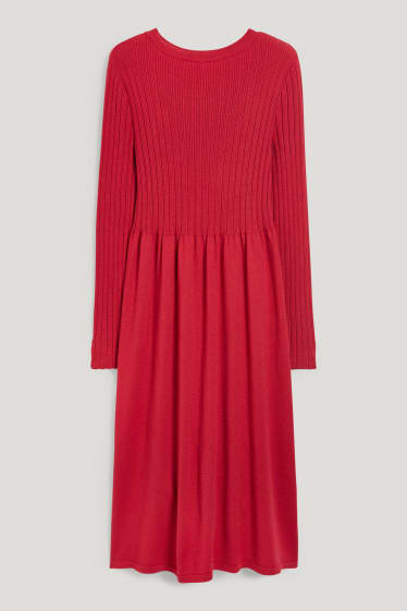 Femmes - Robe de grossesse - rouge