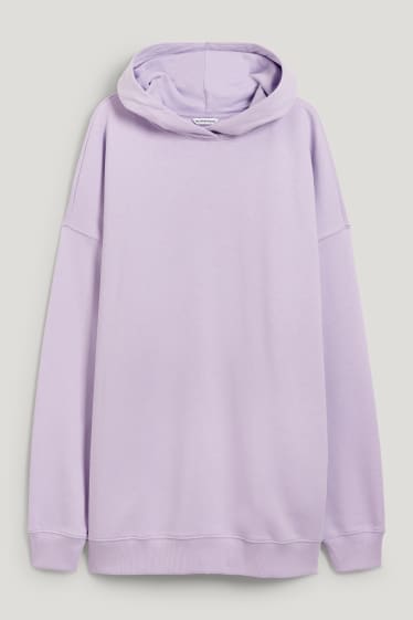 Clockhouse Girls - CLOCKHOUSE - Sweatkleid mit Kapuze - lila