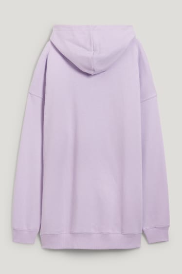 Clockhouse Girls - CLOCKHOUSE - Sweatkleid mit Kapuze - lila