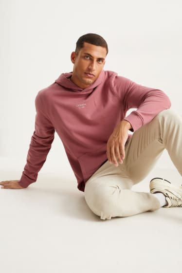 Herren - Hoodie - dunkelrot