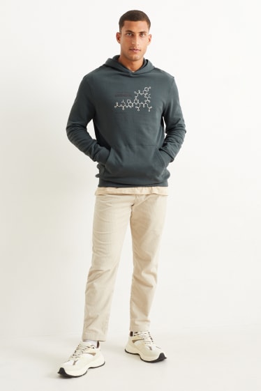 Herren - Hoodie - dunkelgrau