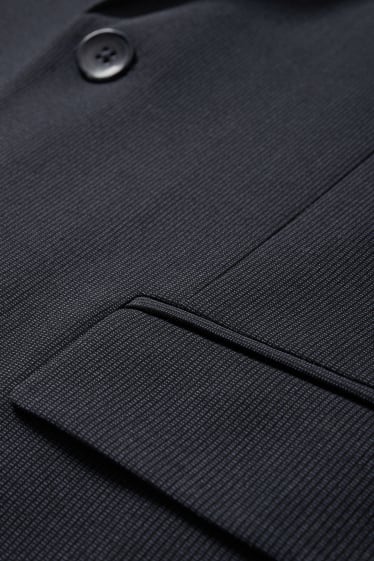 Herren - Baukasten-Sakko - Regular Fit - Flex - Stretch - Mix & Match - dunkelblau