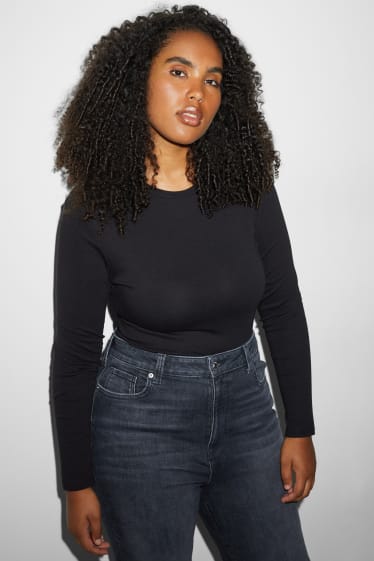 Damen XL - CLOCKHOUSE - Body - schwarz