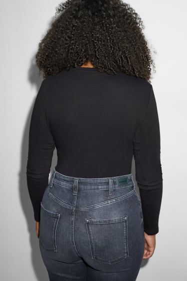 Damen XL - CLOCKHOUSE - Body - schwarz