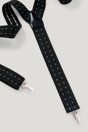 Men - Braces - black