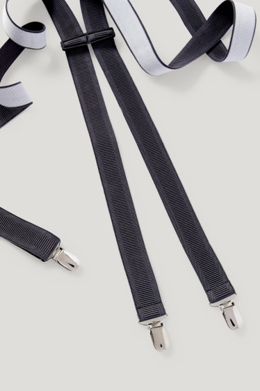 Men - Braces - dark gray
