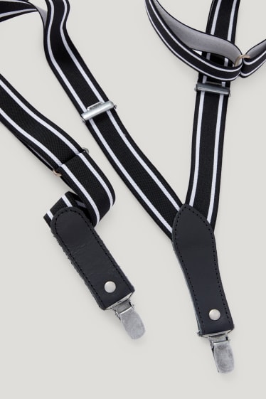 Men - Braces - black