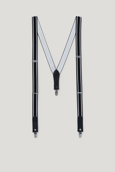 Men - Braces - black