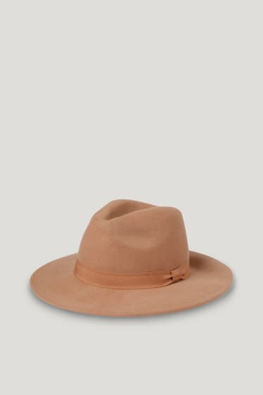 Mujer - Sombrero - marrón claro