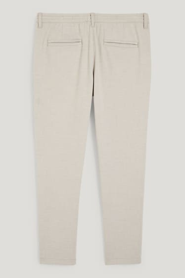 Bărbați - Chino - tapered fit - bej deschis