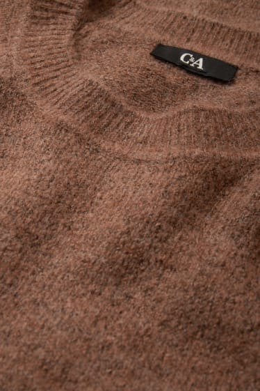 Damen - Pullover - braun