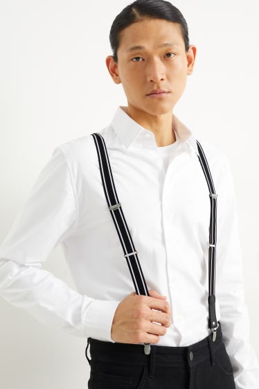 Men - Braces - black