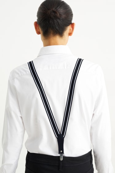 Men - Braces - black