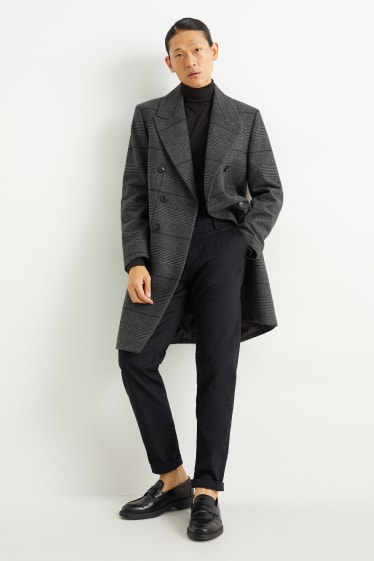 Herren - Rollkragenshirt - schwarz