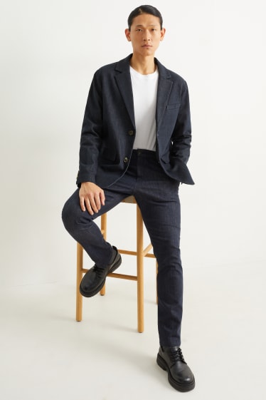 Herren - Jeans-Sakko - Regular Fit - dunkelblau