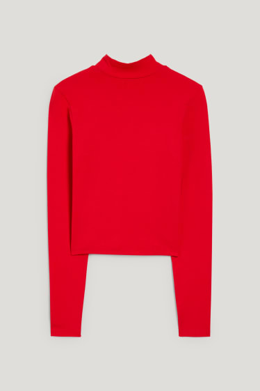 Clockhouse Girls - CLOCKHOUSE - Langarmshirt - rot