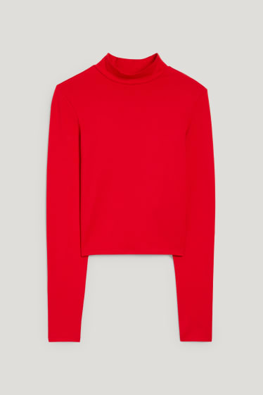 Clockhouse Girls - CLOCKHOUSE - Langarmshirt - rot