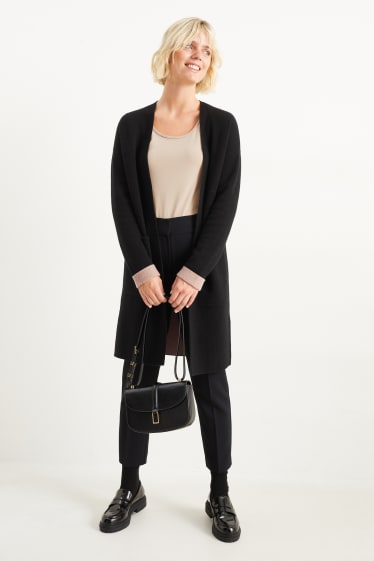 Damen - Strickjacke - schwarz