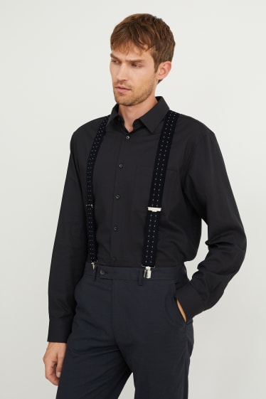 Men - Braces - black