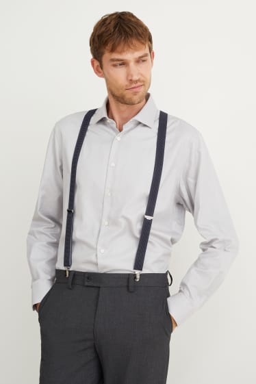 Men - Braces - dark gray