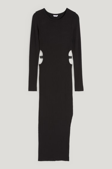 Clockhouse Girls - CLOCKHOUSE - Figurbetontes Kleid - schwarz