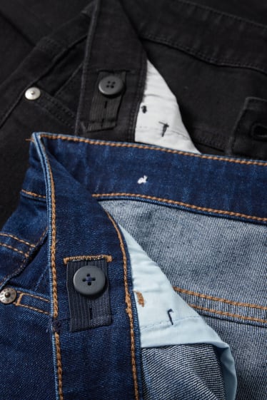 Băieți - Multipack 2 buc. - skinny jeans - negru