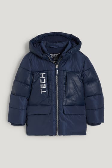 Toddler Boys - Steppjacke mit Kapuze - dunkelblau