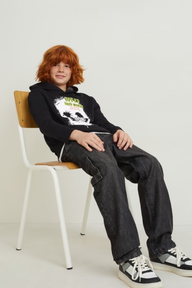 Kids Boys - Hoodie - schwarz
