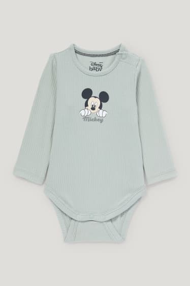 Baby Boys - Micky Maus - Baby-Outfit - 3 teilig - mintgrün