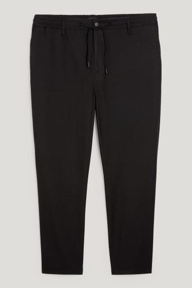 Herren XL - Chino - Tapered Fit - schwarz